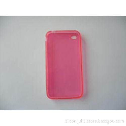 Rose Red Anti-scratch Soft Plastic Cell Phone Cases For IPh